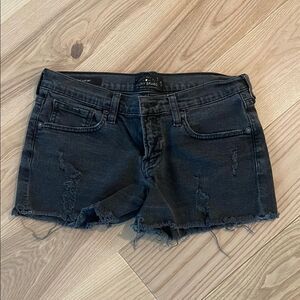 Lucky Brand Black Jean Shorts